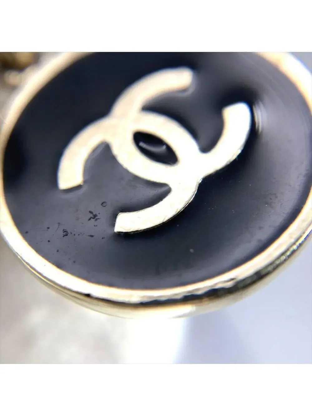 Chanel Cc Logo Circle Earrings Sterling #327627C50B
